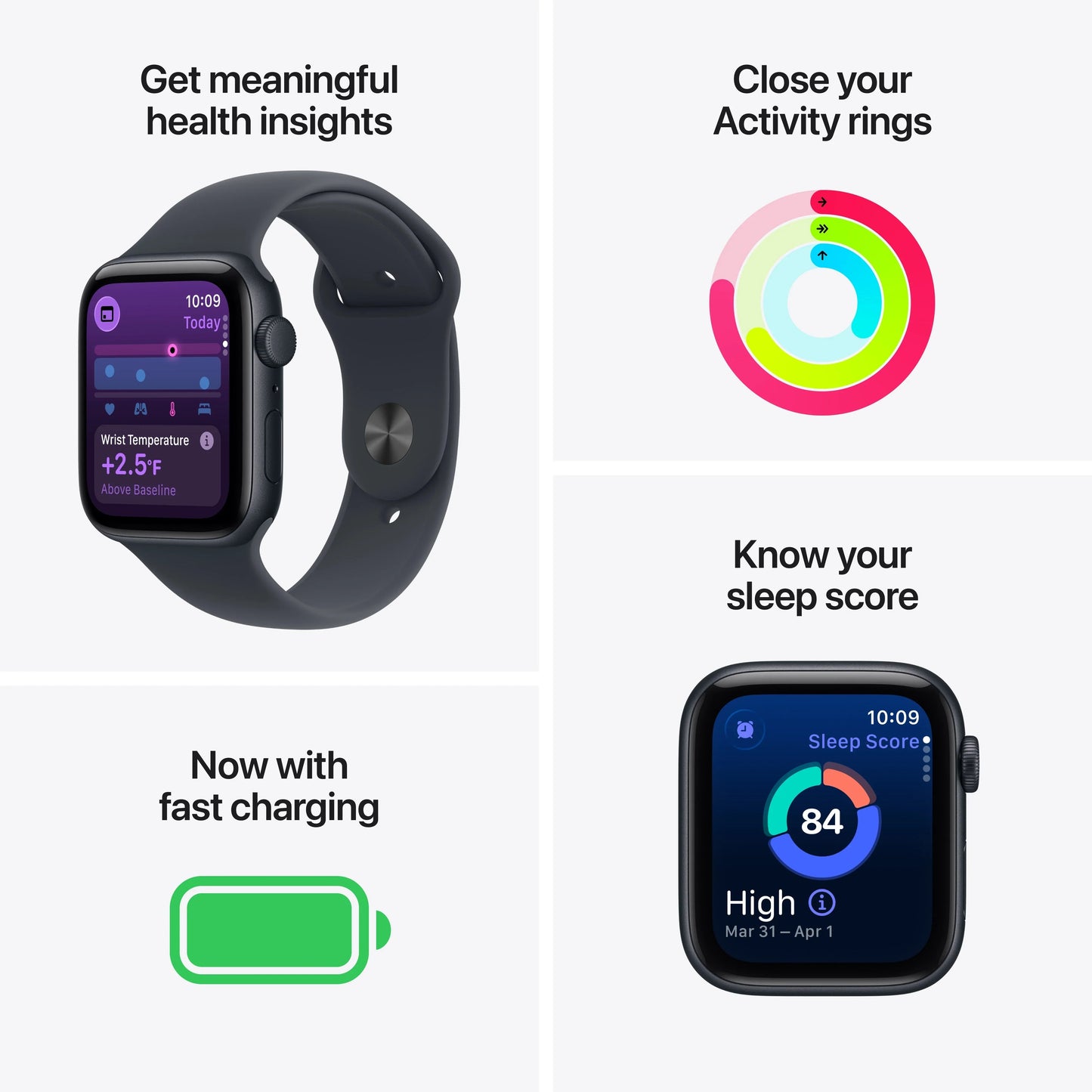 2025 Apple Watch SE with Sport Band