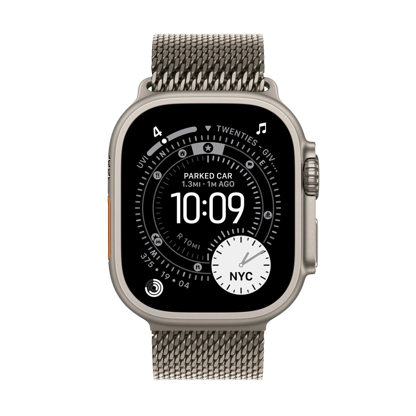 Apple Watch Ultra 3 with Milanese Loop
